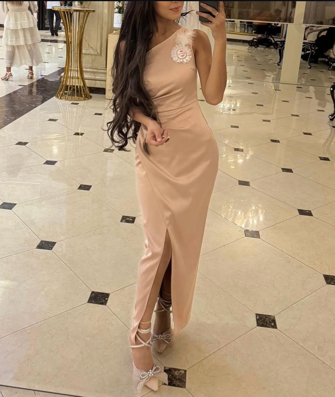 Flirt kz Вечернее платье макси на одно плечо — фото 2