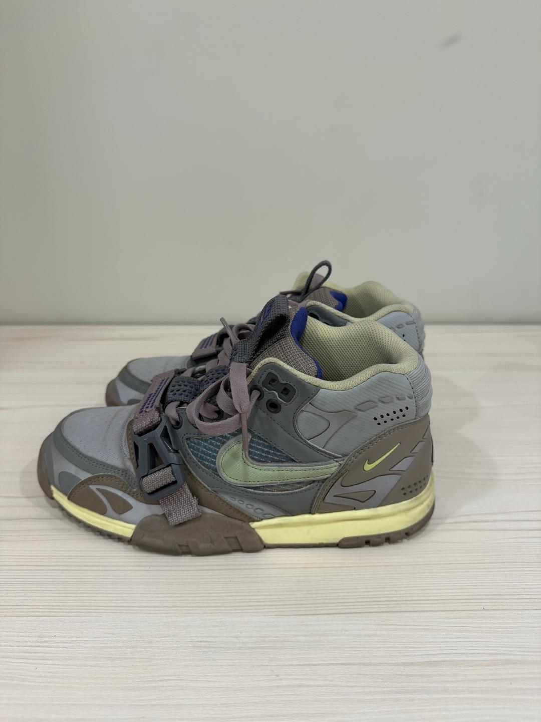 Nike Air trainer 1 Light Smoke Grey and Honeydew — фото 2