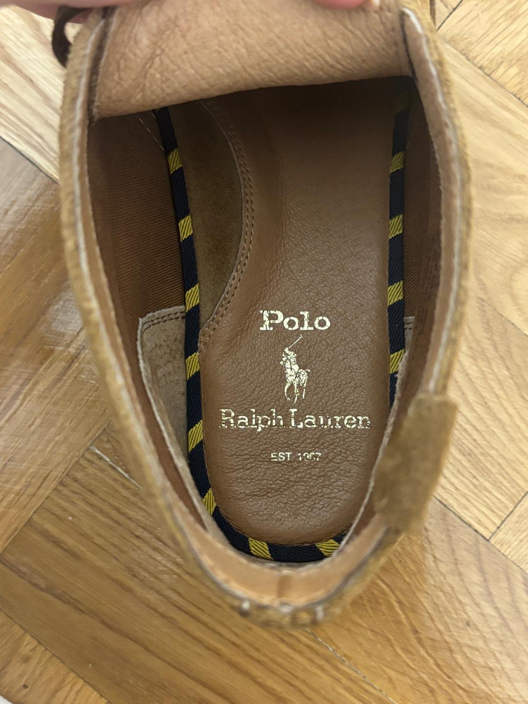 Polo Ralph Lauren ботинки Polo Ralph Lauren  из замши — фото 2