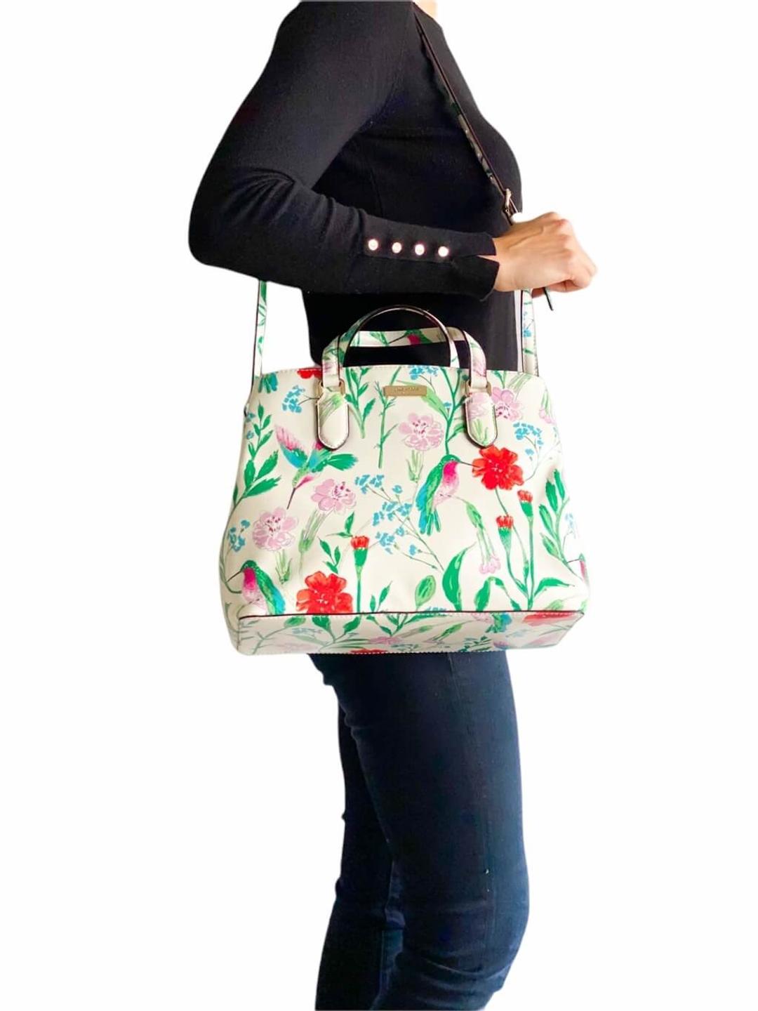 kate spade “KATE SPADE” cartera floral bag. Сумка с цветочным принтом. Kate Spade — фото 2