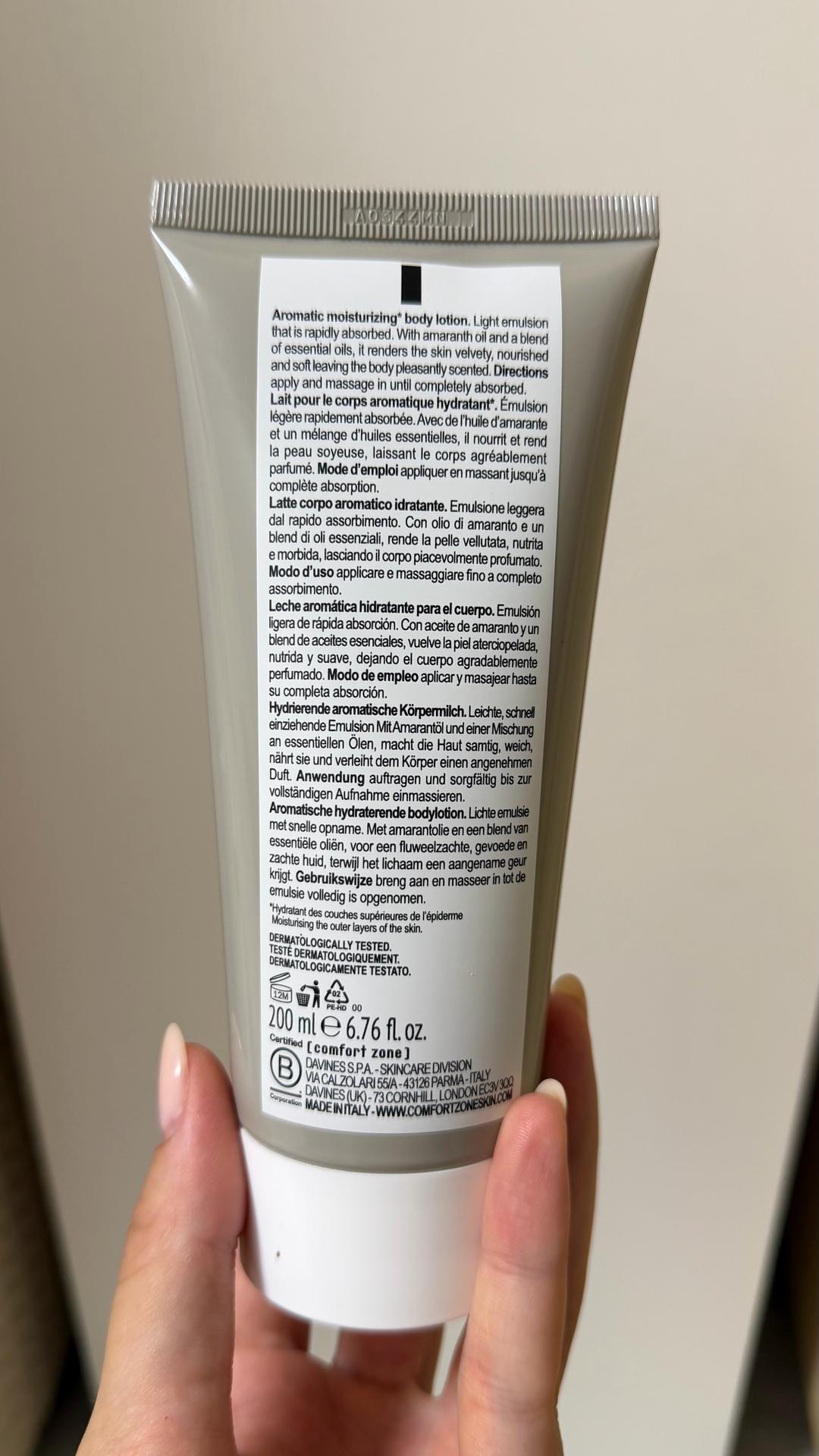 Comfort zone Лосьон для тела Сomfort zone Tranquillity Body Lotion — фото 2