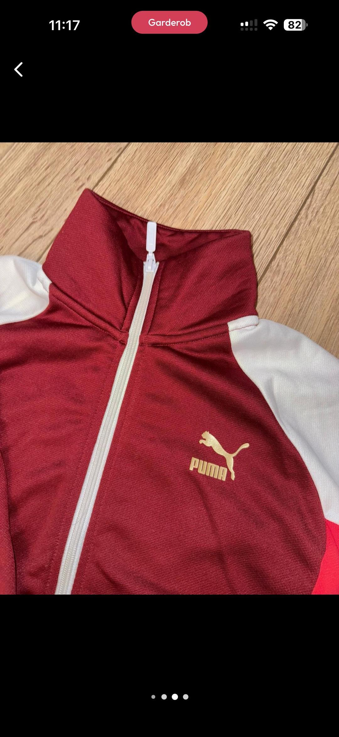 Puma Спортивная мастерка Puma — фото 2