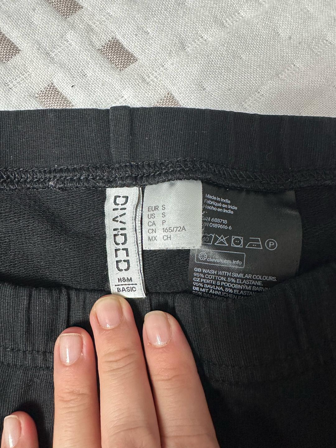 H&M Черные леггинсы H&M — фото 2