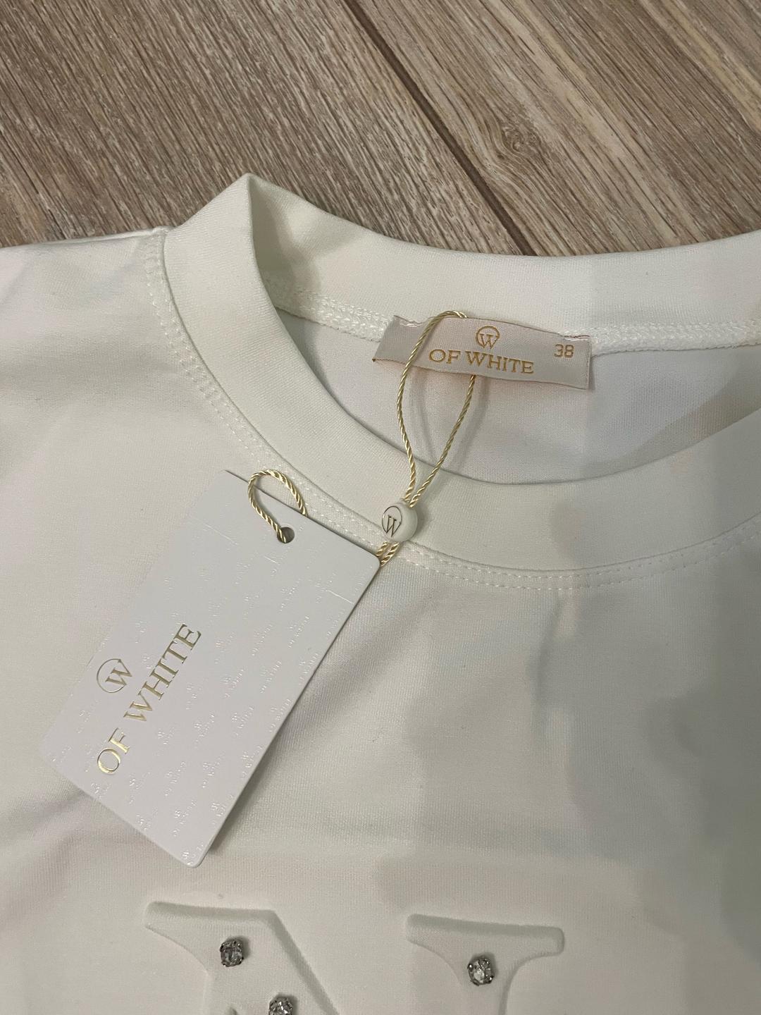 Off White Белая футболка Off-White — фото 2