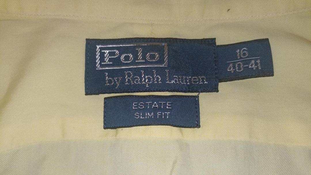 Polo Ralph Lauren Рубашка жёлтая Polo Ralph Lauren — фото 2