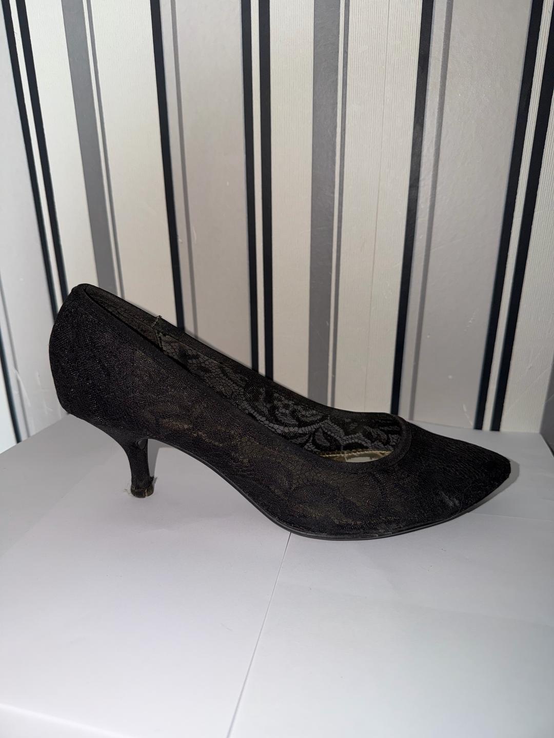 Debenhams Женские туфли на каблуке из кружева — фото 2