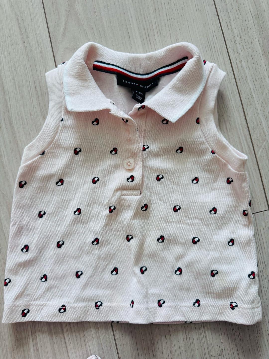 Tommy Hilfiger Комплект Tommy Hilfiger (футболка и юбка-шорты) — фото 2