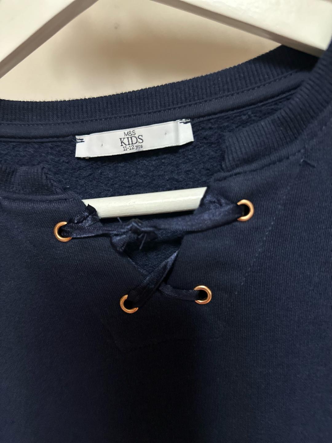 Marks & Spencer Стильное утепленное платье-свитшот от M&S Kids — фото 2