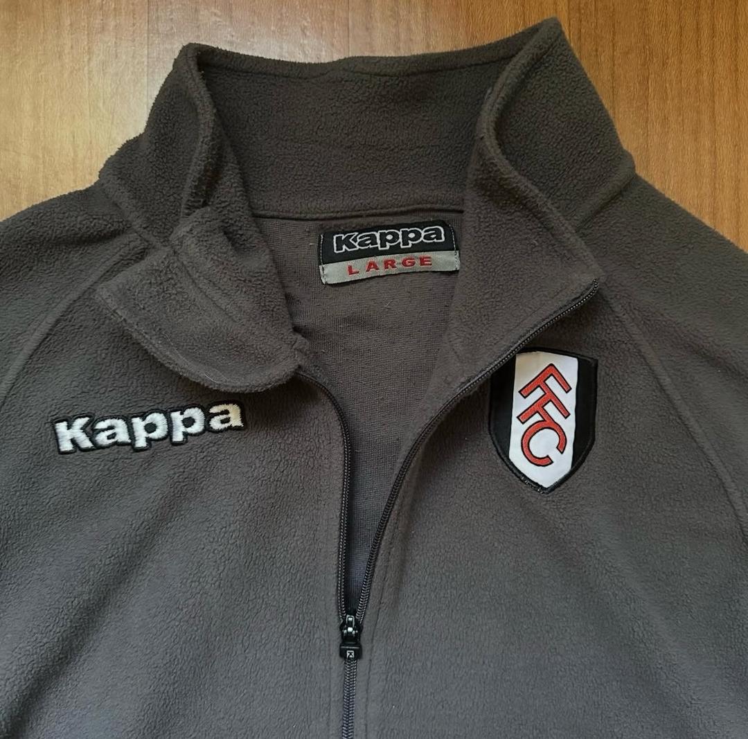 Kappa Флисовая кофта Kappa Fulham FC — фото 2