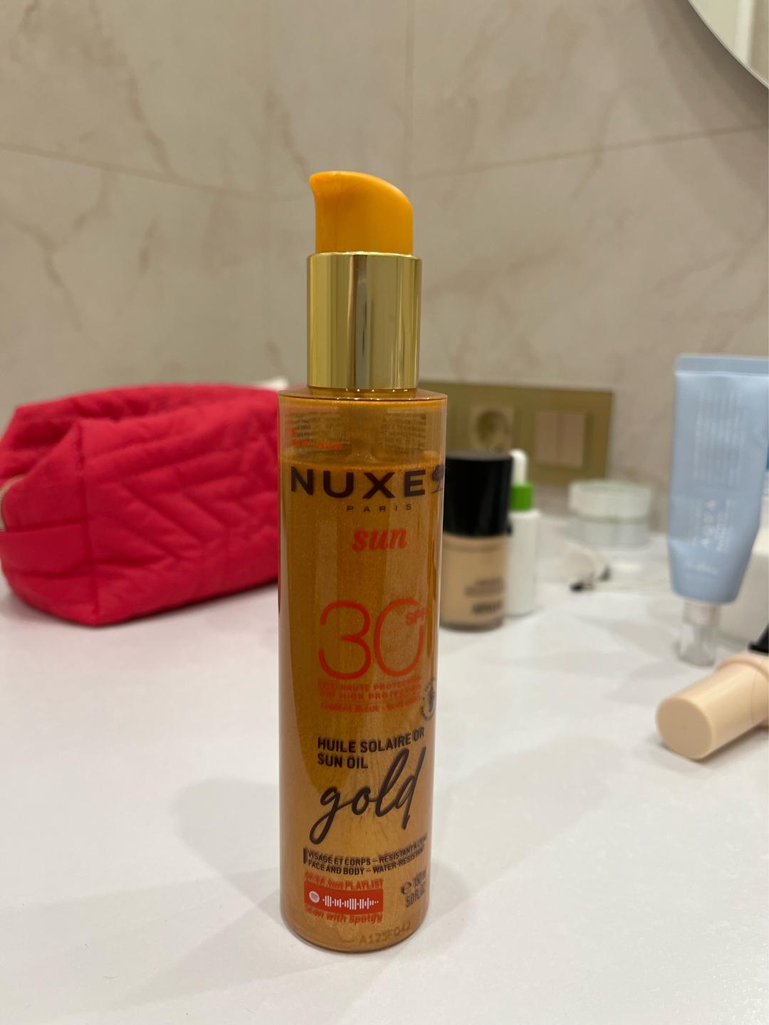 NUXE NUXE мерцающее масло для загара SPF 30 — фото 2