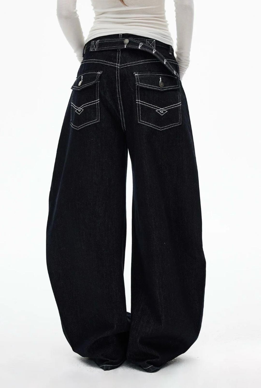 IAMXIAA Ryder Curved Denim Jeans - Pixie Rebels, IAMXIAA — фото 2