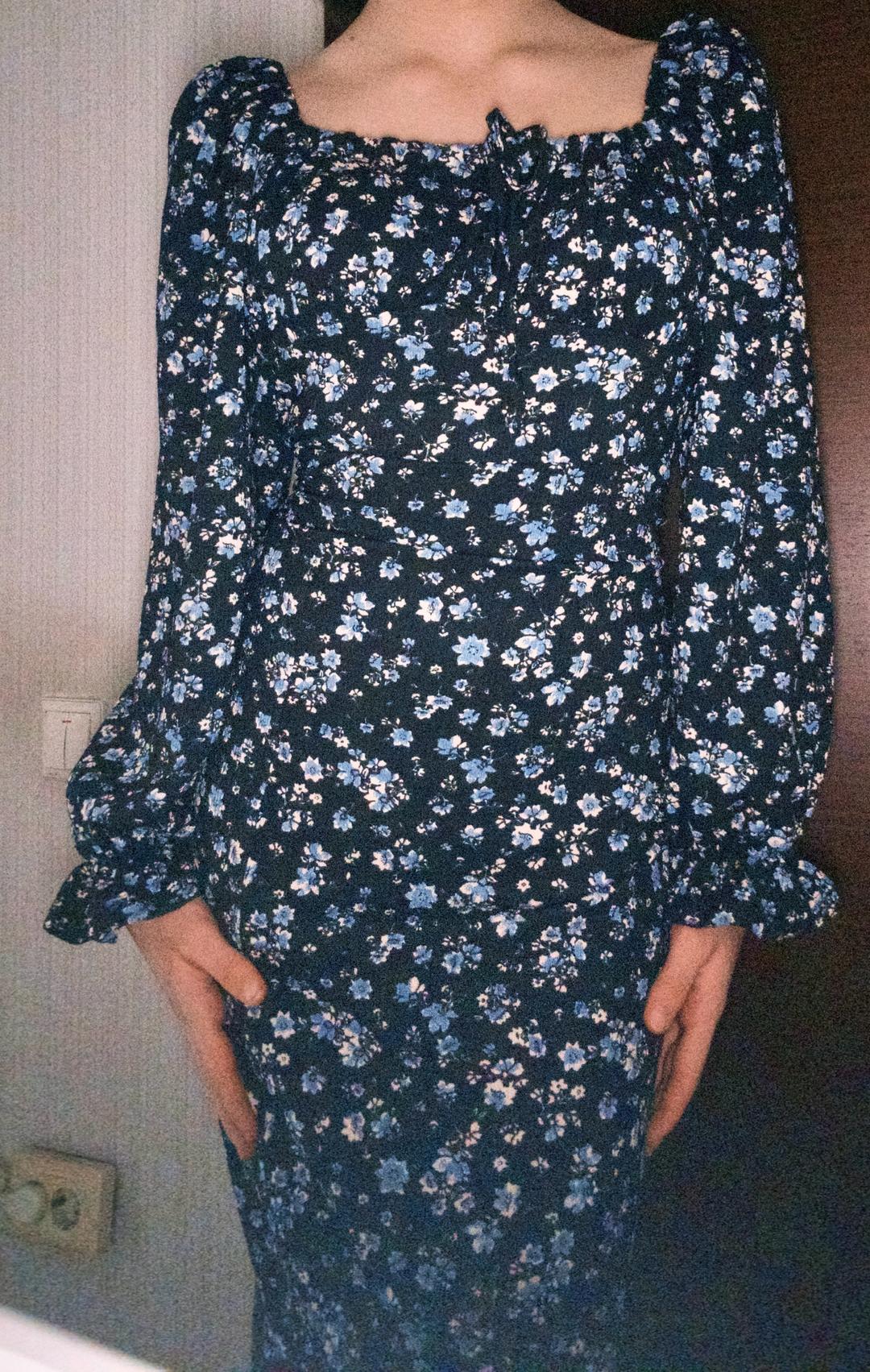 Koton Платье в цветочек M — фото 2