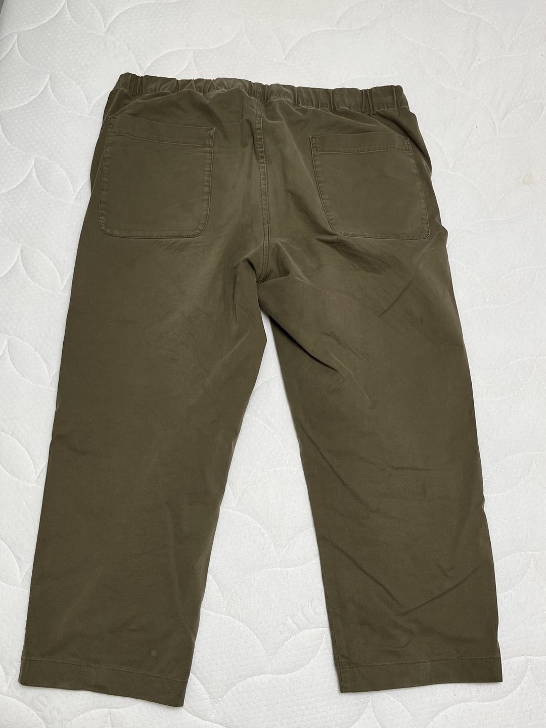 Zara Zara брюки мужские зеленые хаки XL хлопок — фото 2