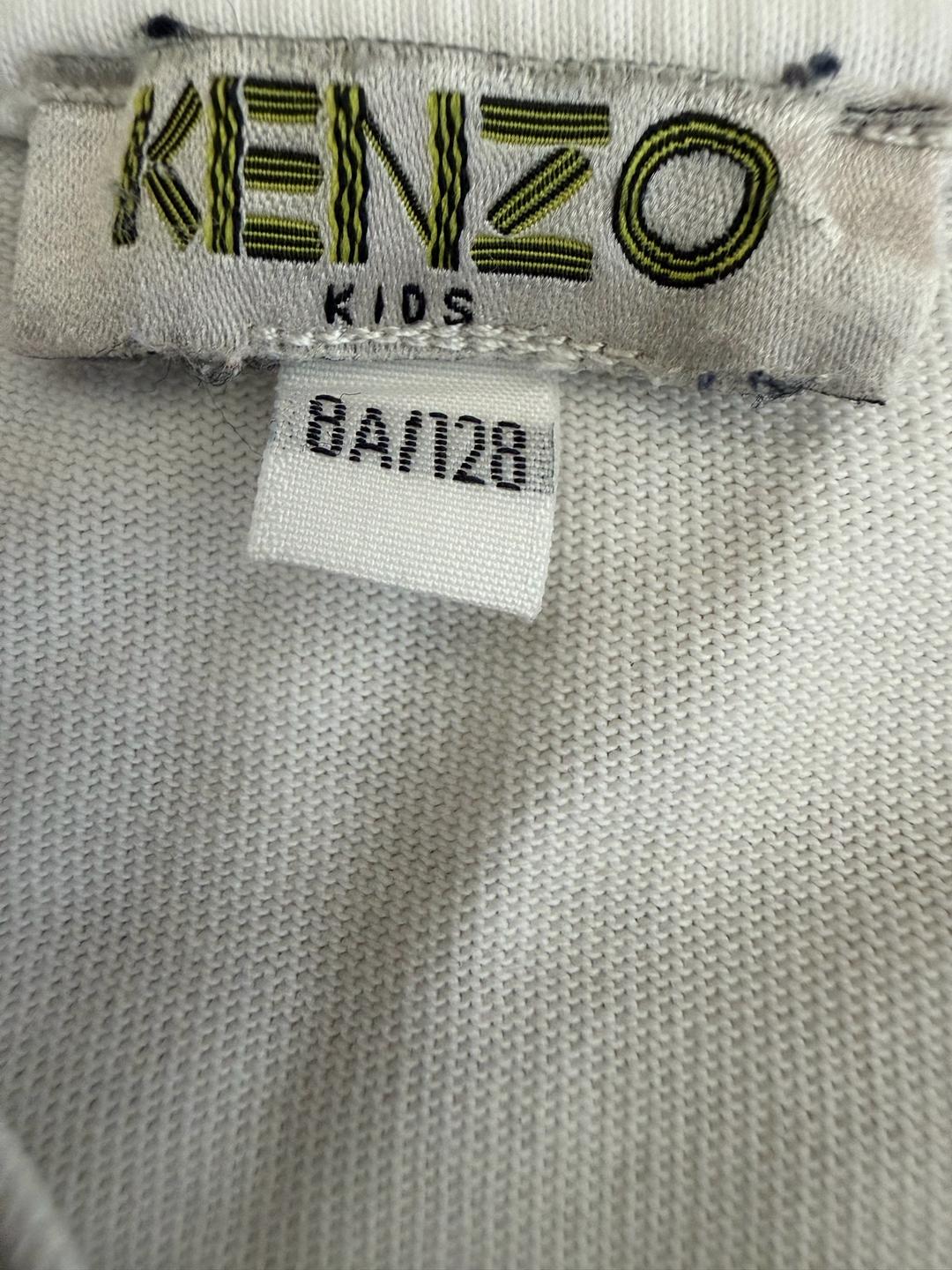 Kenzo Футболка Kenzo Kids с принтом тигра — фото 2