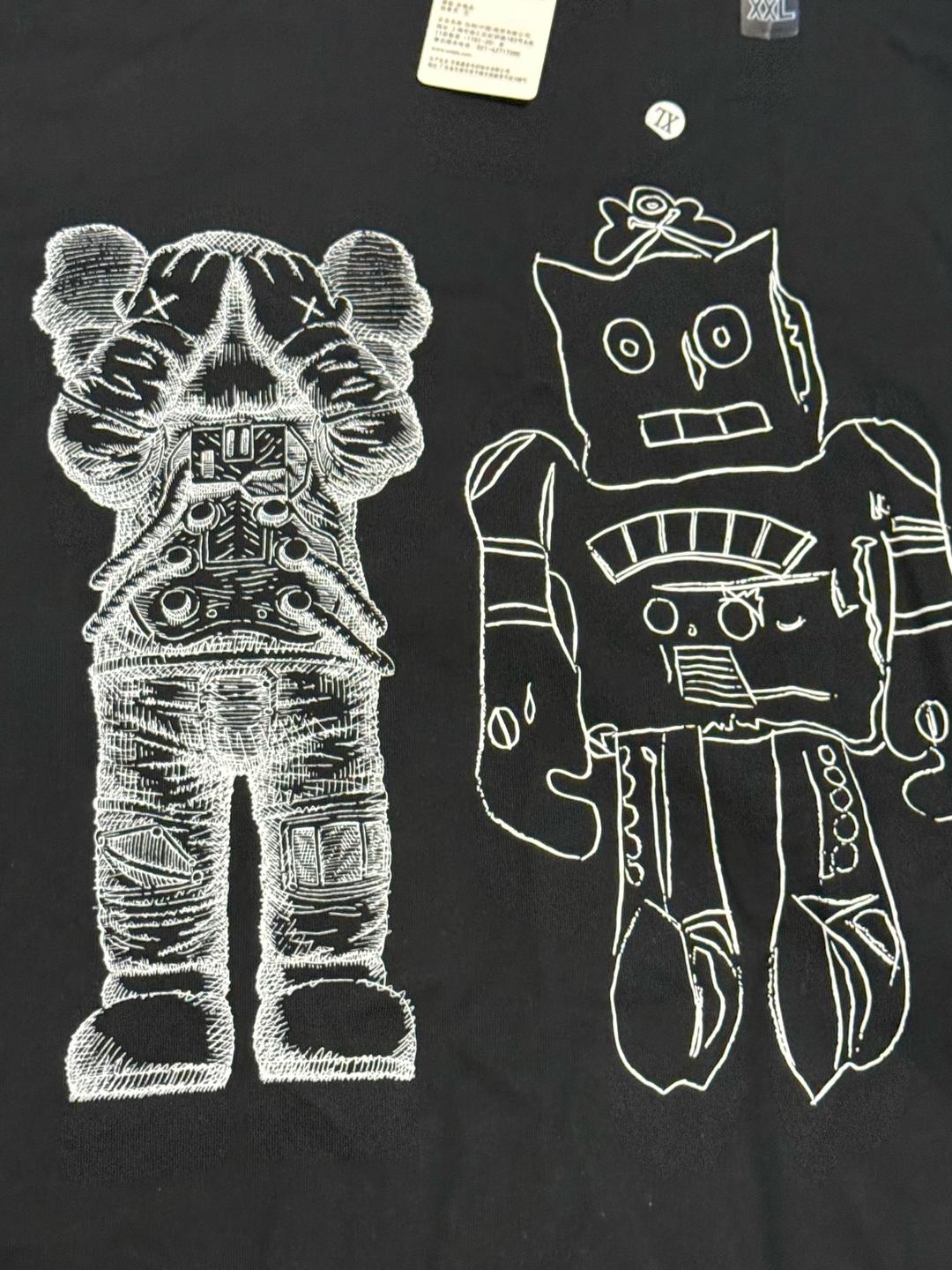 Uniqlo x KAWS Футболка Uniqlo Kaws + Andy Warhol — фото 2