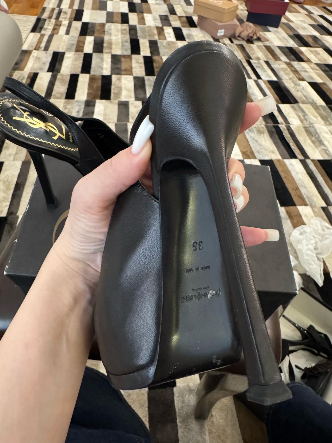 Yves Saint Laurent Туфли кожаные — фото 2