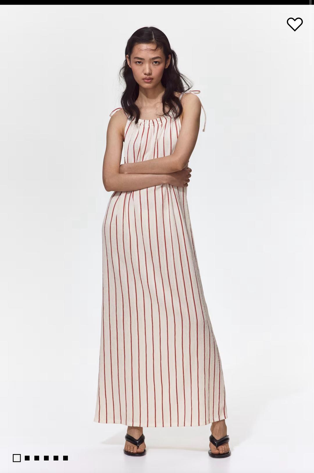 H&M платье в полоску — фото 2