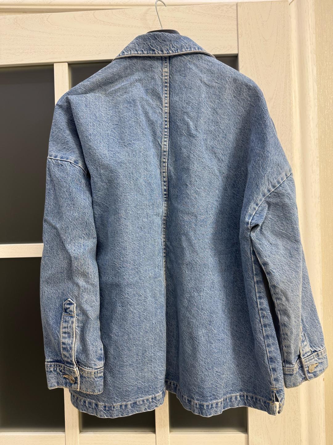 Zara Джинсовая рубашка Zara — фото 2