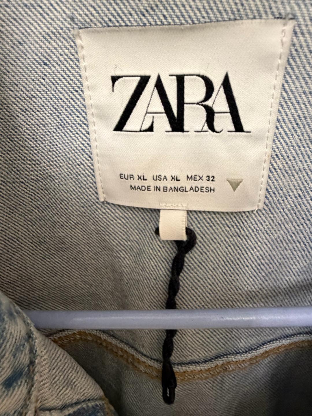 Zara Джинсовая куртка ZARA — фото 2