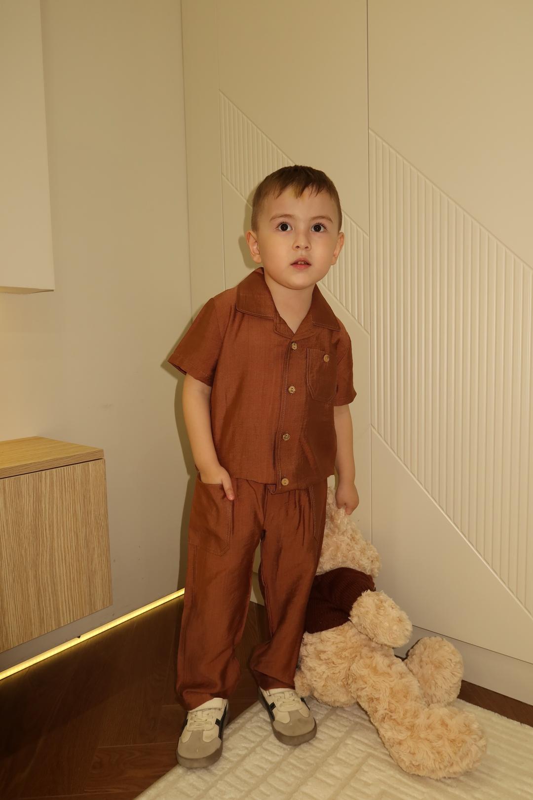 montelux kids collection Лёгкий и удобный летний комплект для детей 🤍 — фото 2