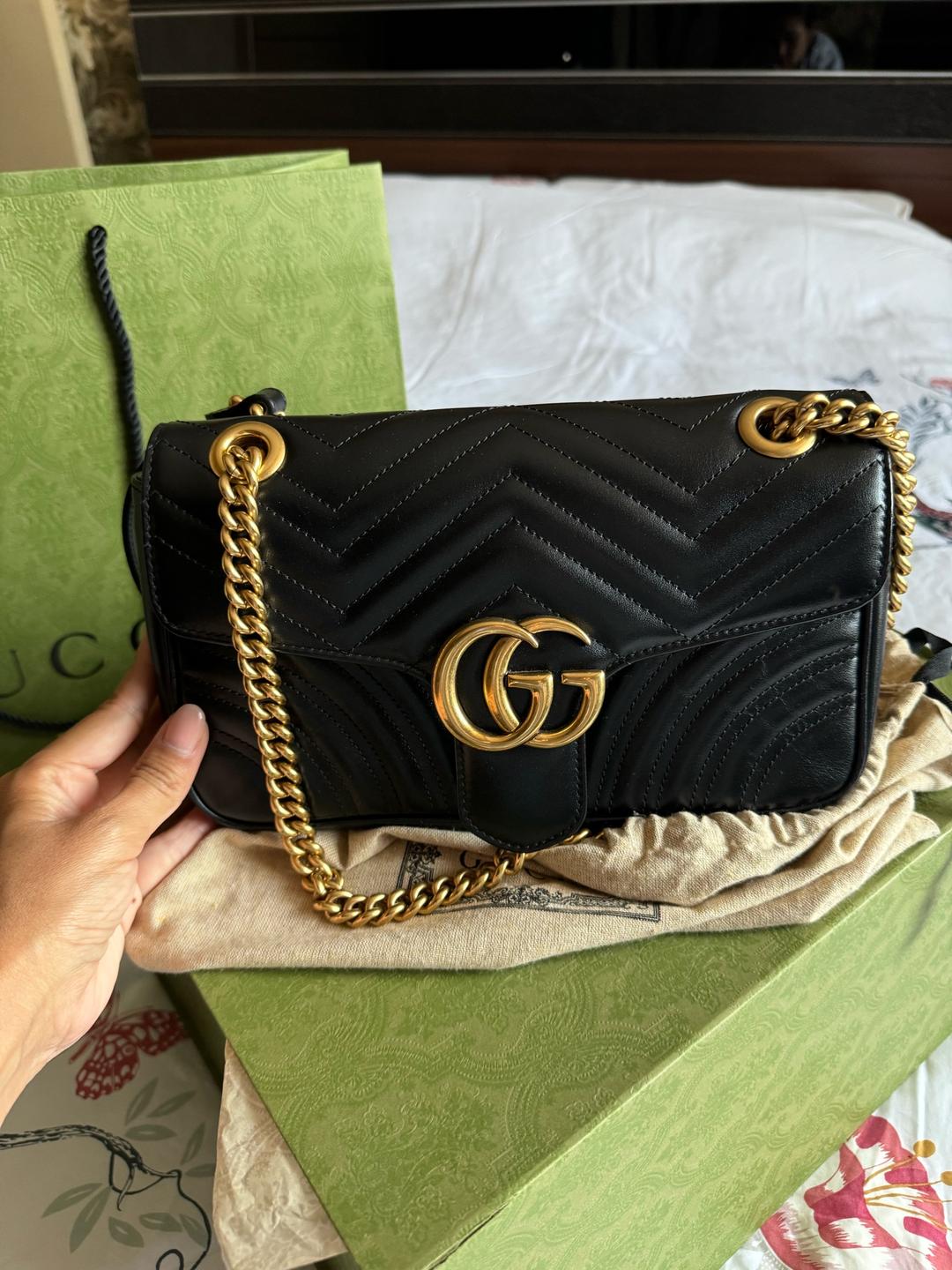Gucci Gucci Marmont medium shoulder bag — фото 2