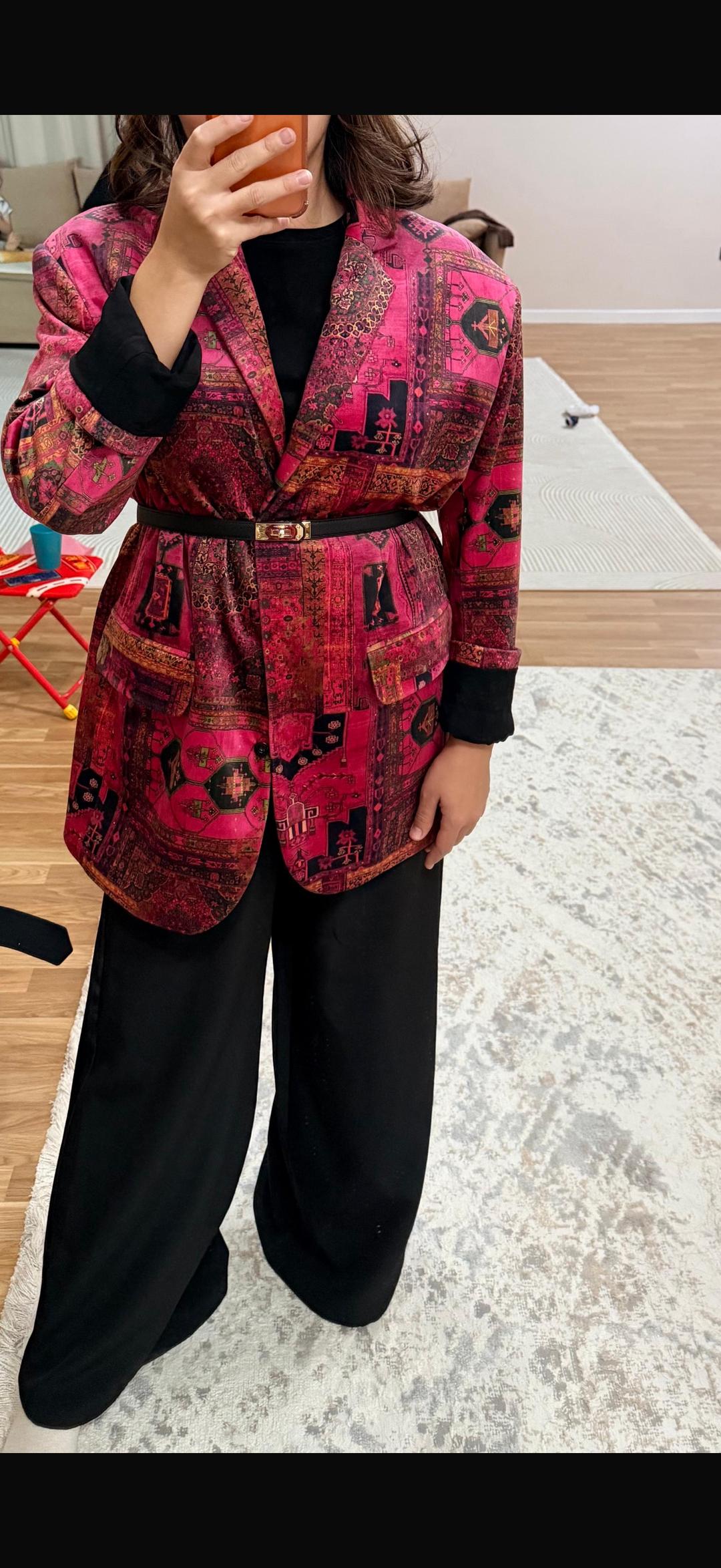 Aida KaumeNOVA Пиджак с принтом — фото 2
