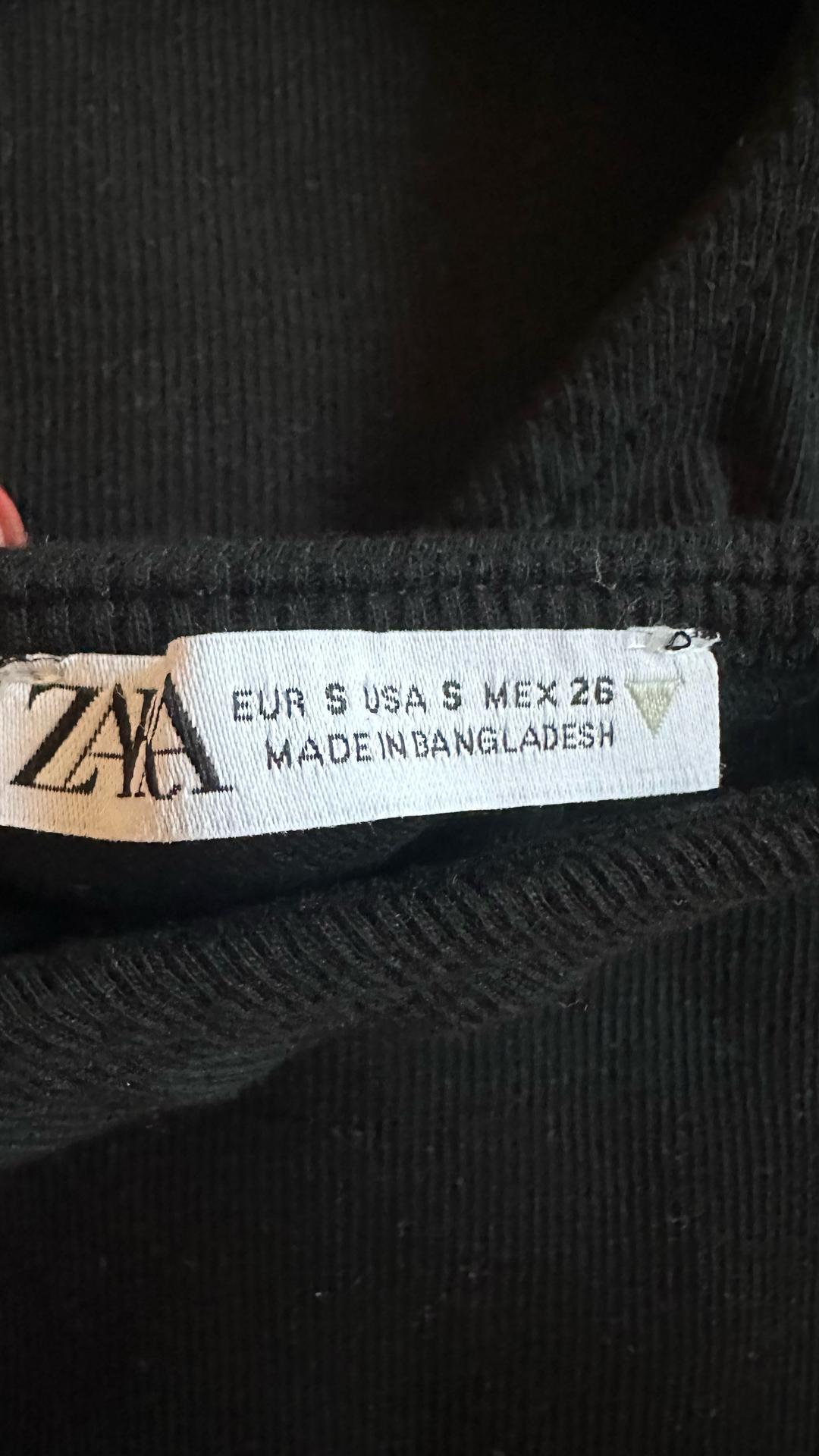 Zara Топ Zara ассиметричного кроя — фото 2