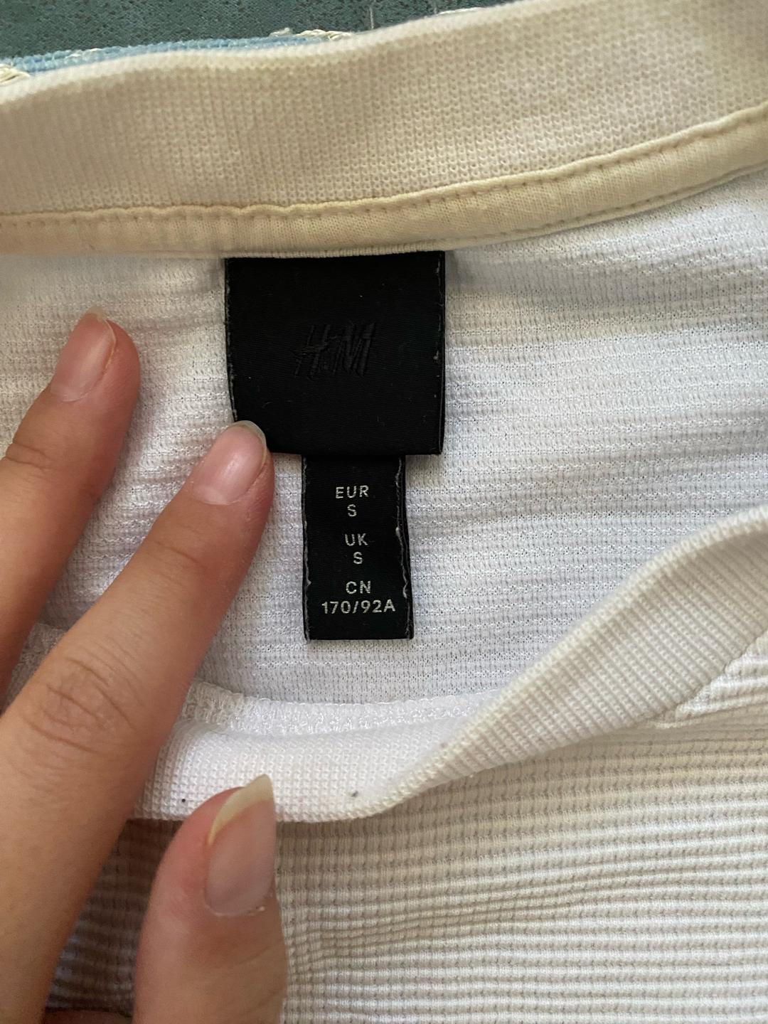 H&M Белая футболка — фото 2