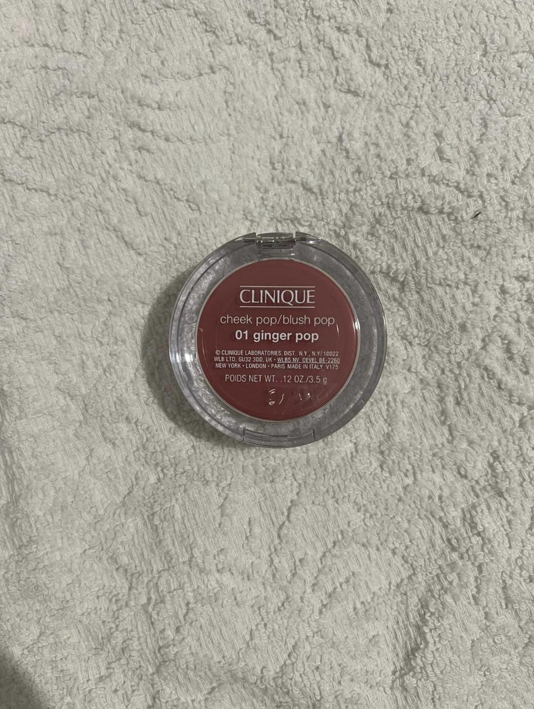 Clinique Румяна Clinique Cheek Pop / Blush Рор в кораллово-персиковом 01 Ginger Pop — фото 2