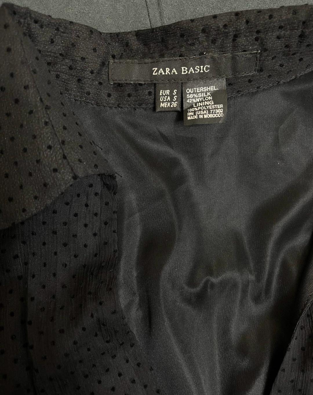 Zara Платье ZARA BASIC в горошек — фото 2