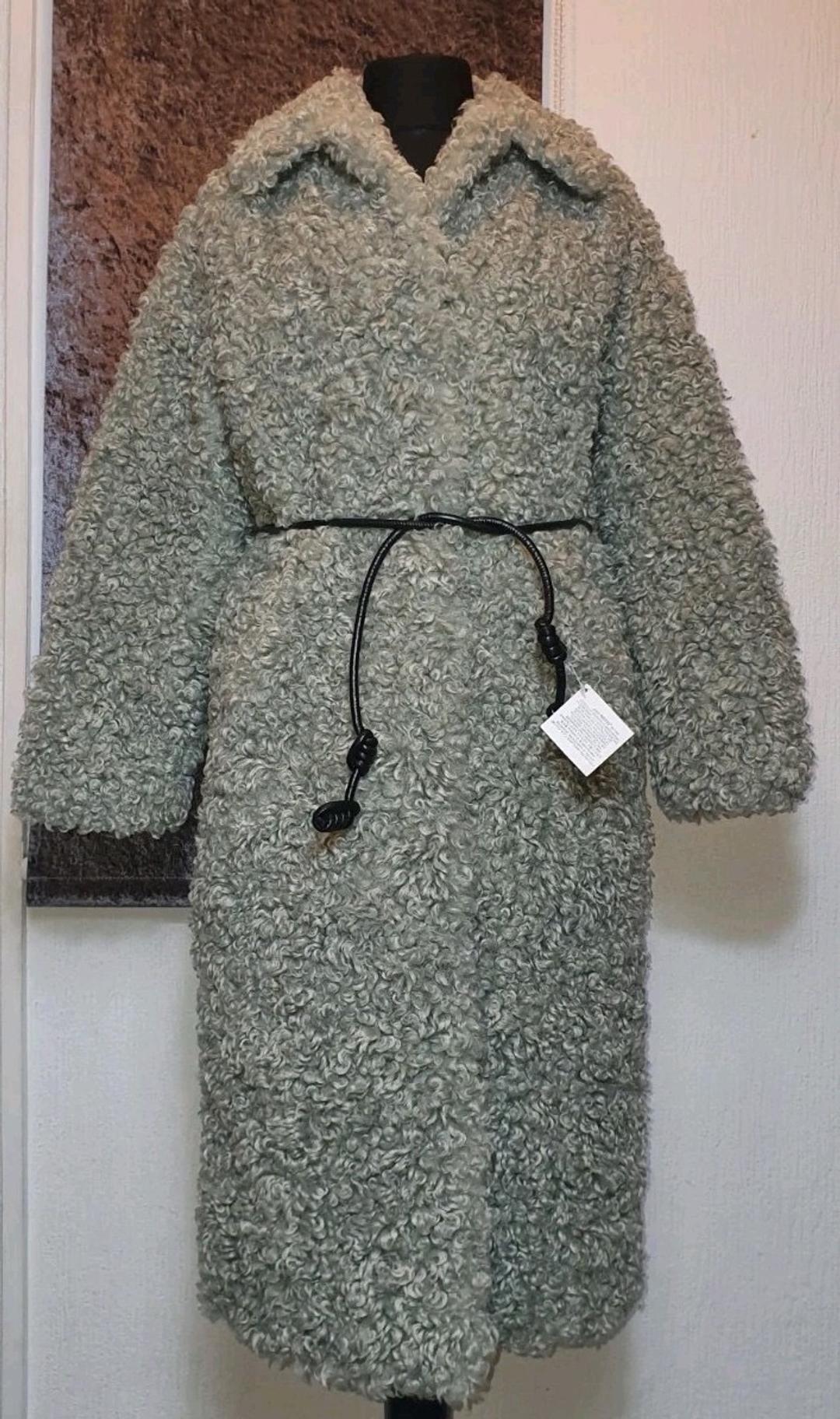 Zara Zara шуба пол овчину — фото 2