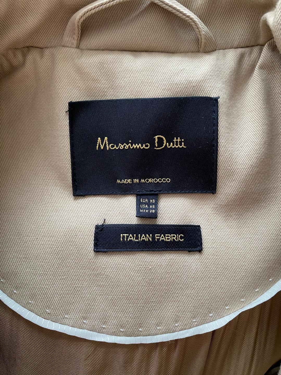 Massimo Dutti Тренч бежевый Massimo Dutti — фото 2