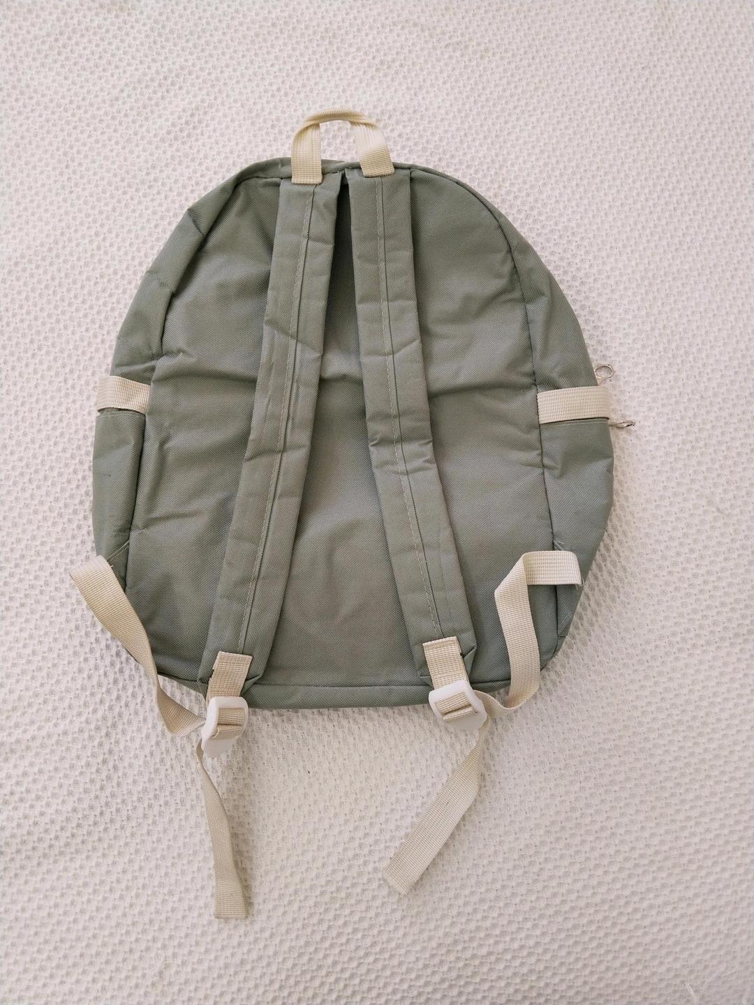 Нет бренда Пастельно-зеленый рюкзак — фото 2