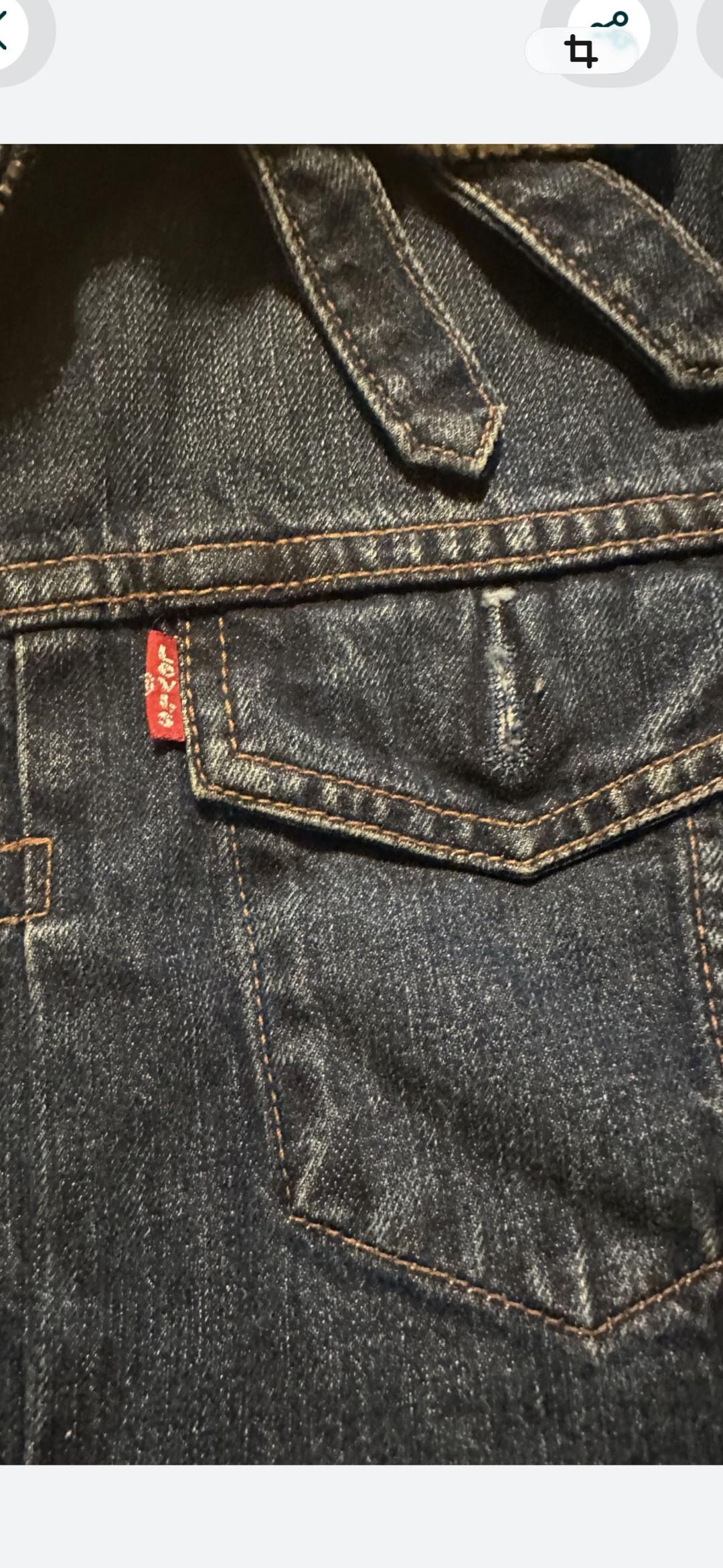 Levi's Levi's джинсовая куртка на меху — фото 2