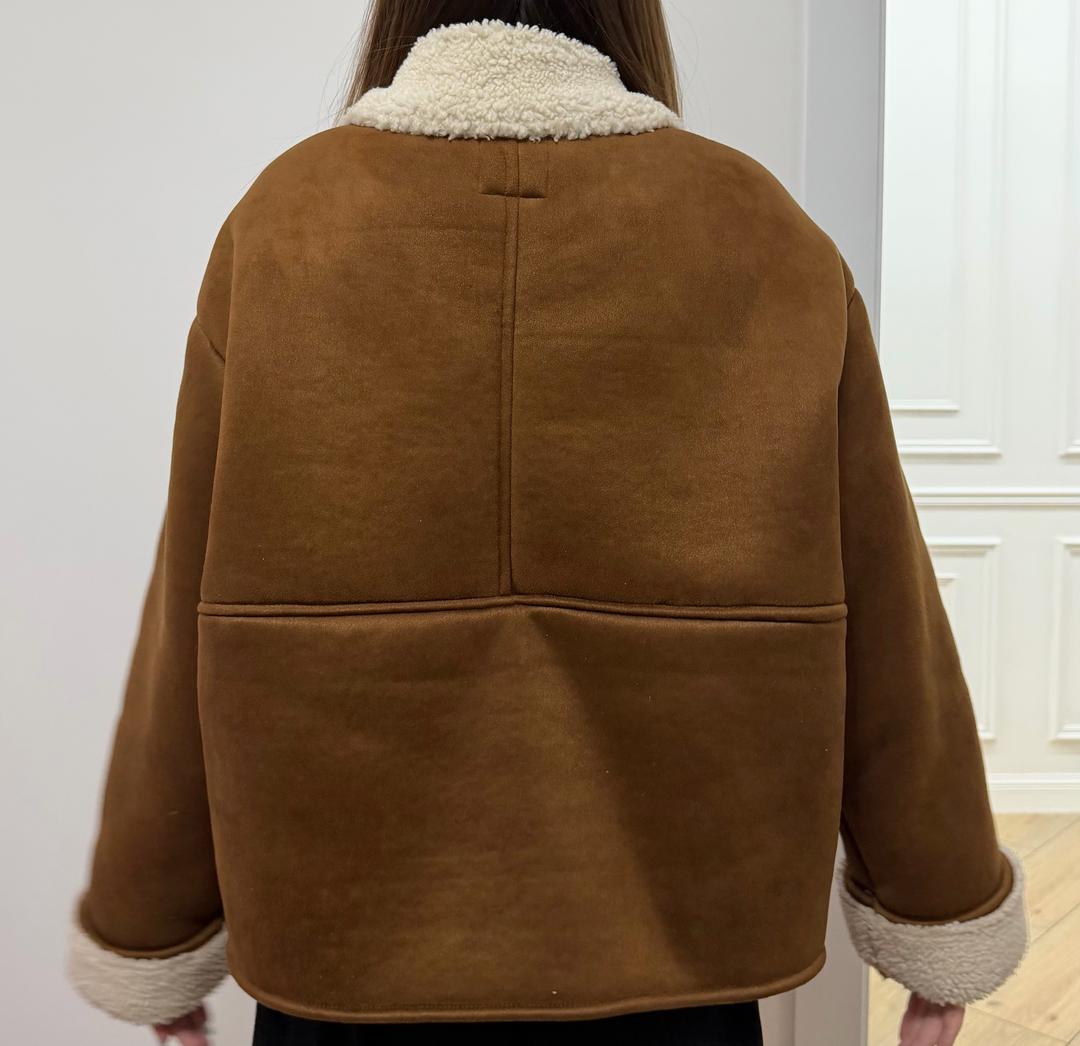 Zara Дубленка ZARA — фото 2