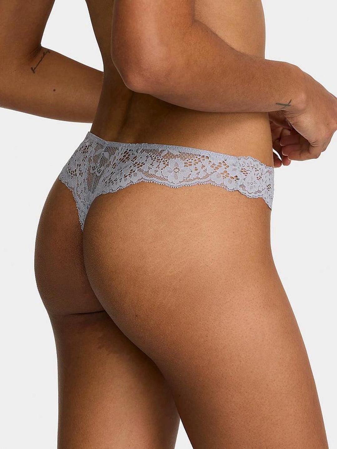 Victoria's Secret Кружевные трусики стринги размеры С и М — фото 2