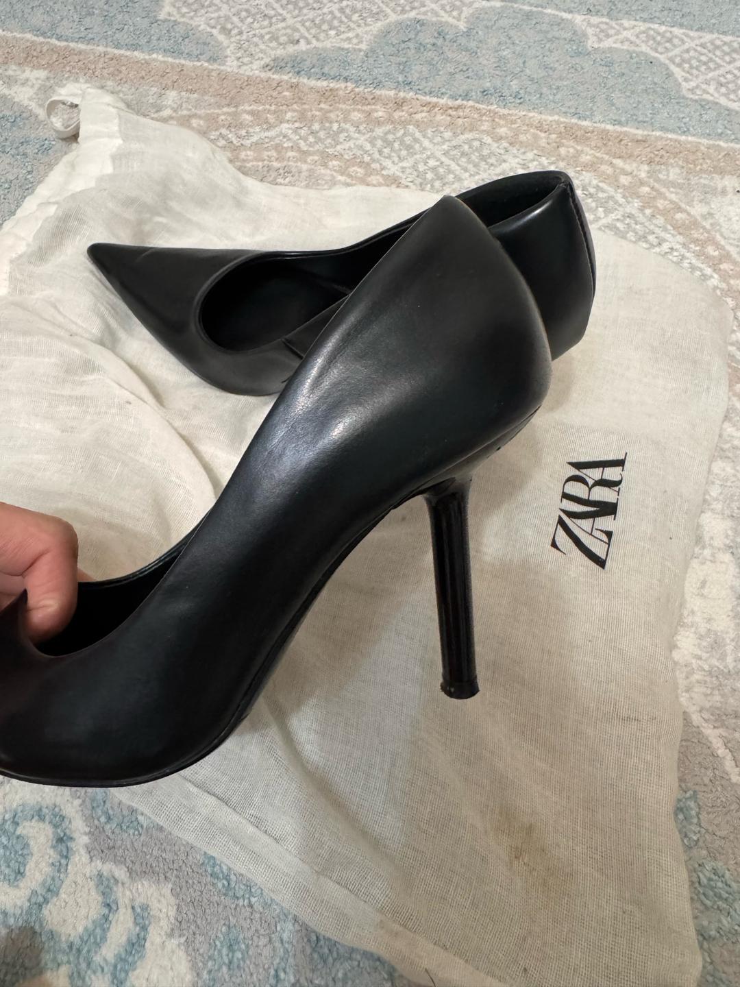 Zara Туфли черные Zara — фото 2