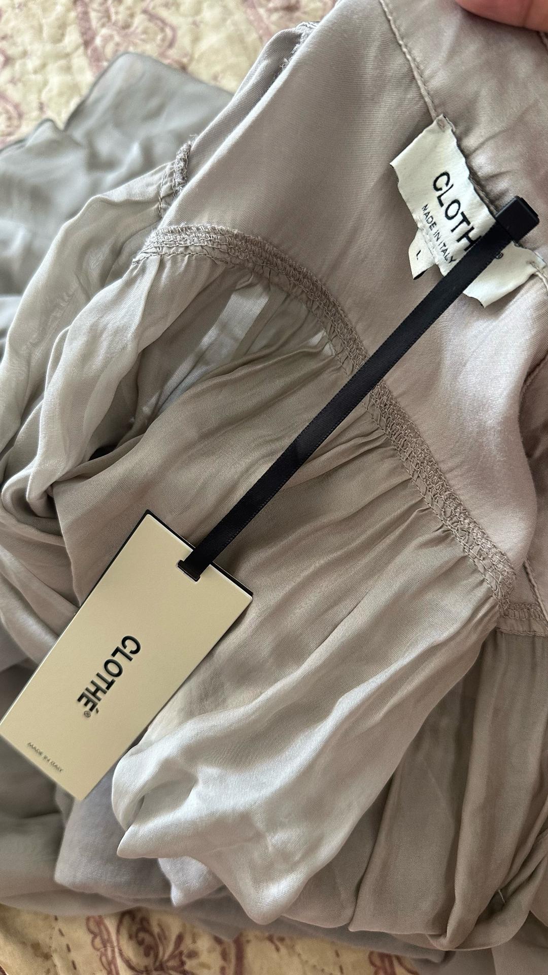 Cloth & Needle От бренда Clothe 100% шелкЗаказала через Байера мне не подошло размер Р -Л серый — фото 2
