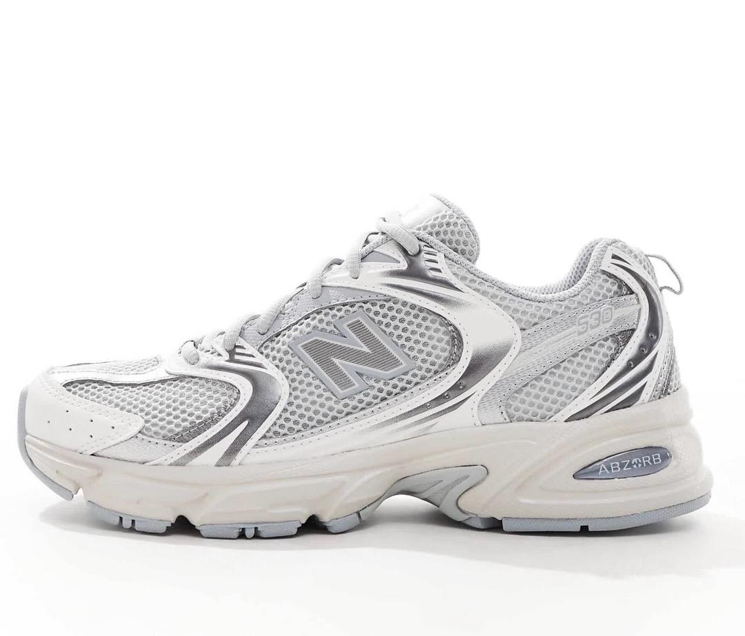 New Balance Кроссовки New balance silver and gray — фото 2