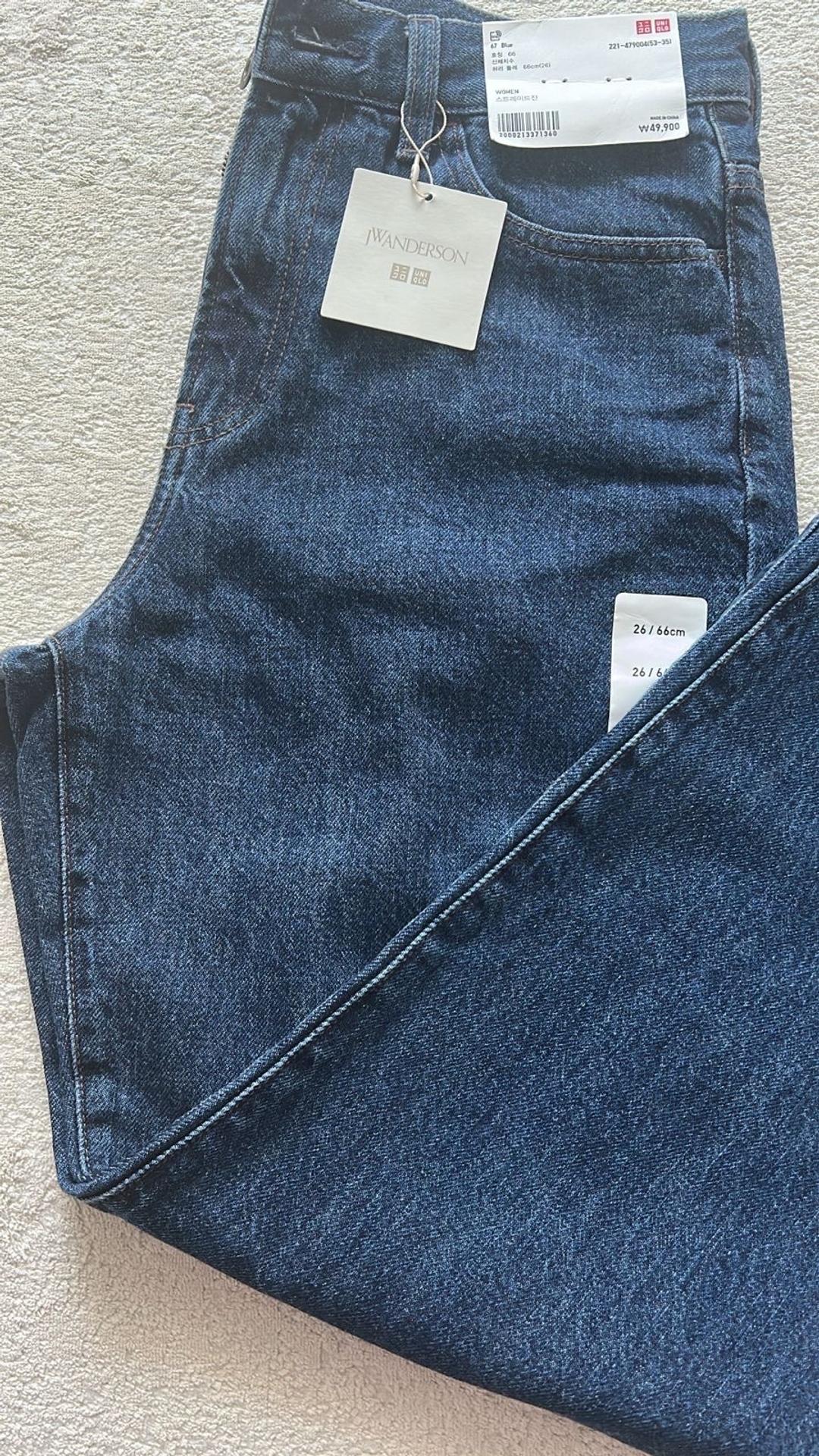 Uniqlo Оригинальные синие джинсы из Uniqlo(Юникло) Южн. Корея — фото 2