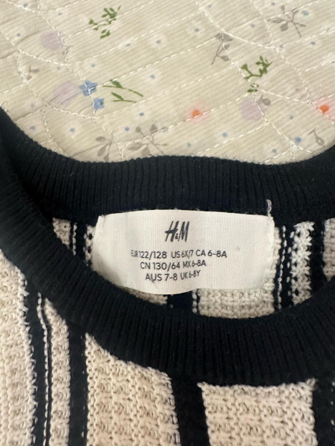 H&M H&M платье вязаное на девочку — фото 2