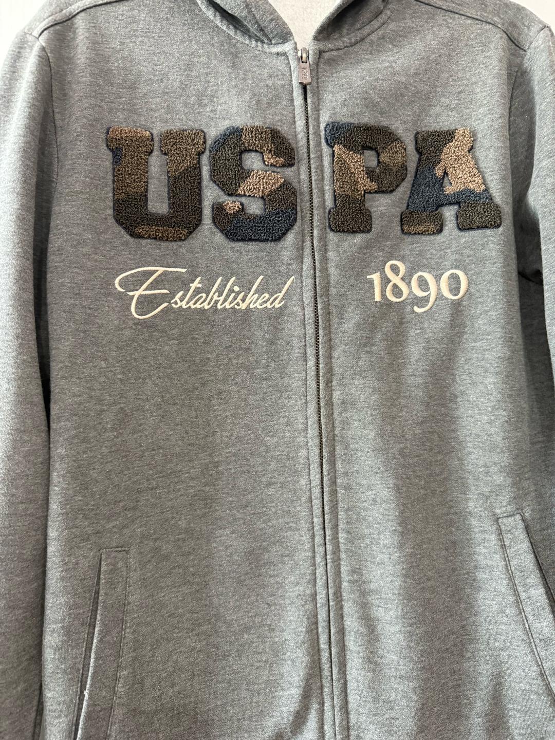U.S. Polo Assn. Толстовка на замке Us polo — фото 2