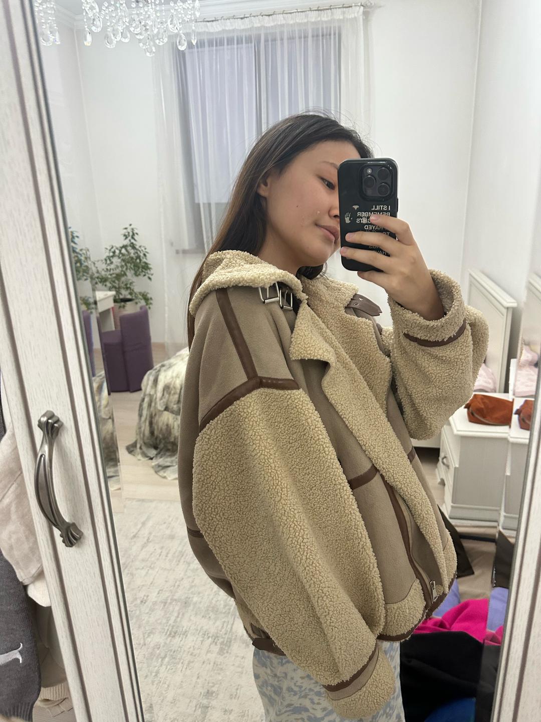Zara Дубленка — фото 2