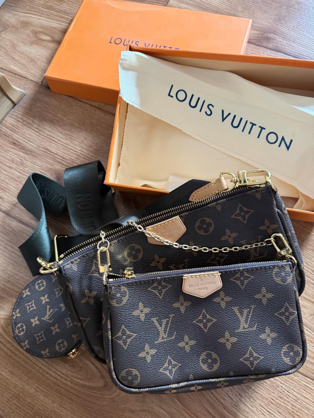 Louis Vuitton Реплика 1:1 сумка через плечо Multi Pochette — фото 2