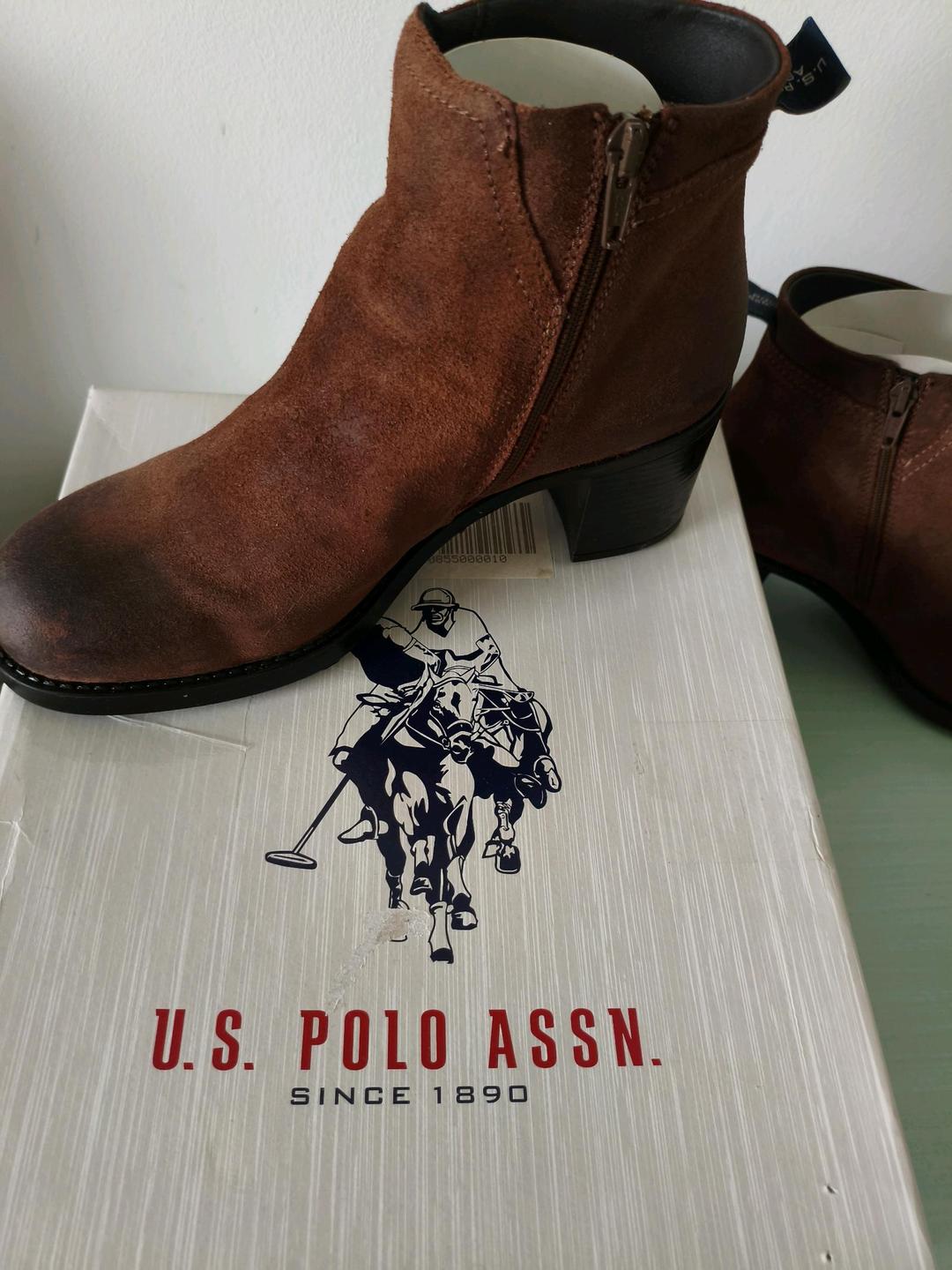 U.S. Polo Assn. Замшевые ботильоны U .S. Polo Assn. — фото 2