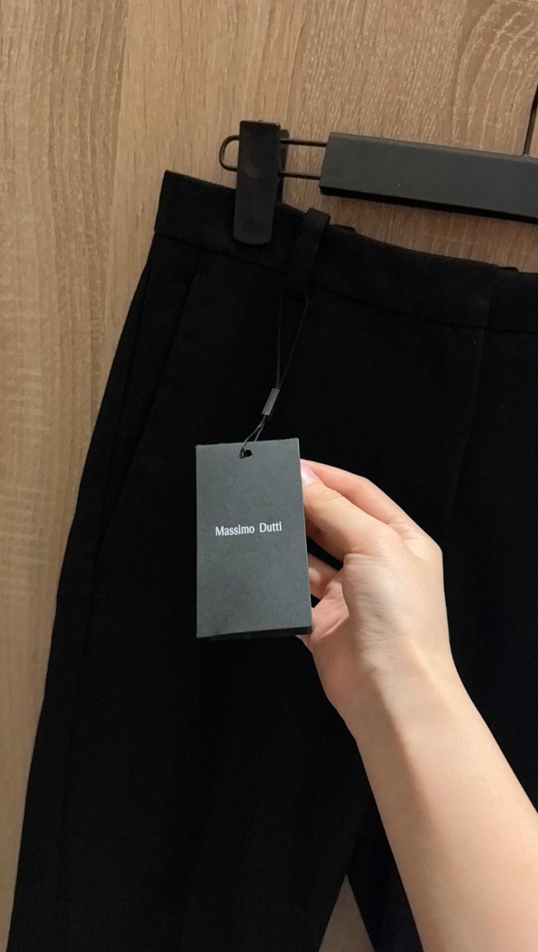 Massimo Dutti Черные брюки Massimo Dutti — фото 2