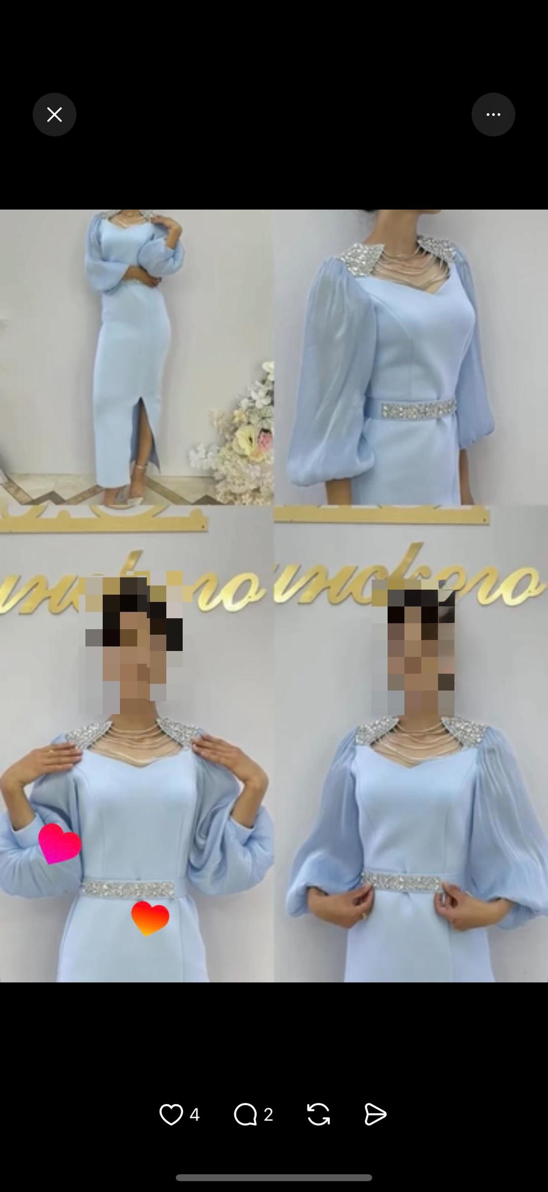 Нет бренда Платье турецкого качества — фото 2