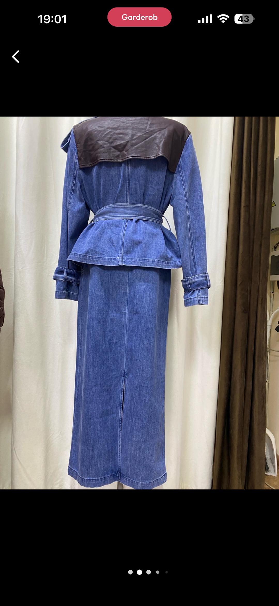Max Mara Костюм джинсовый Max Mara — фото 2