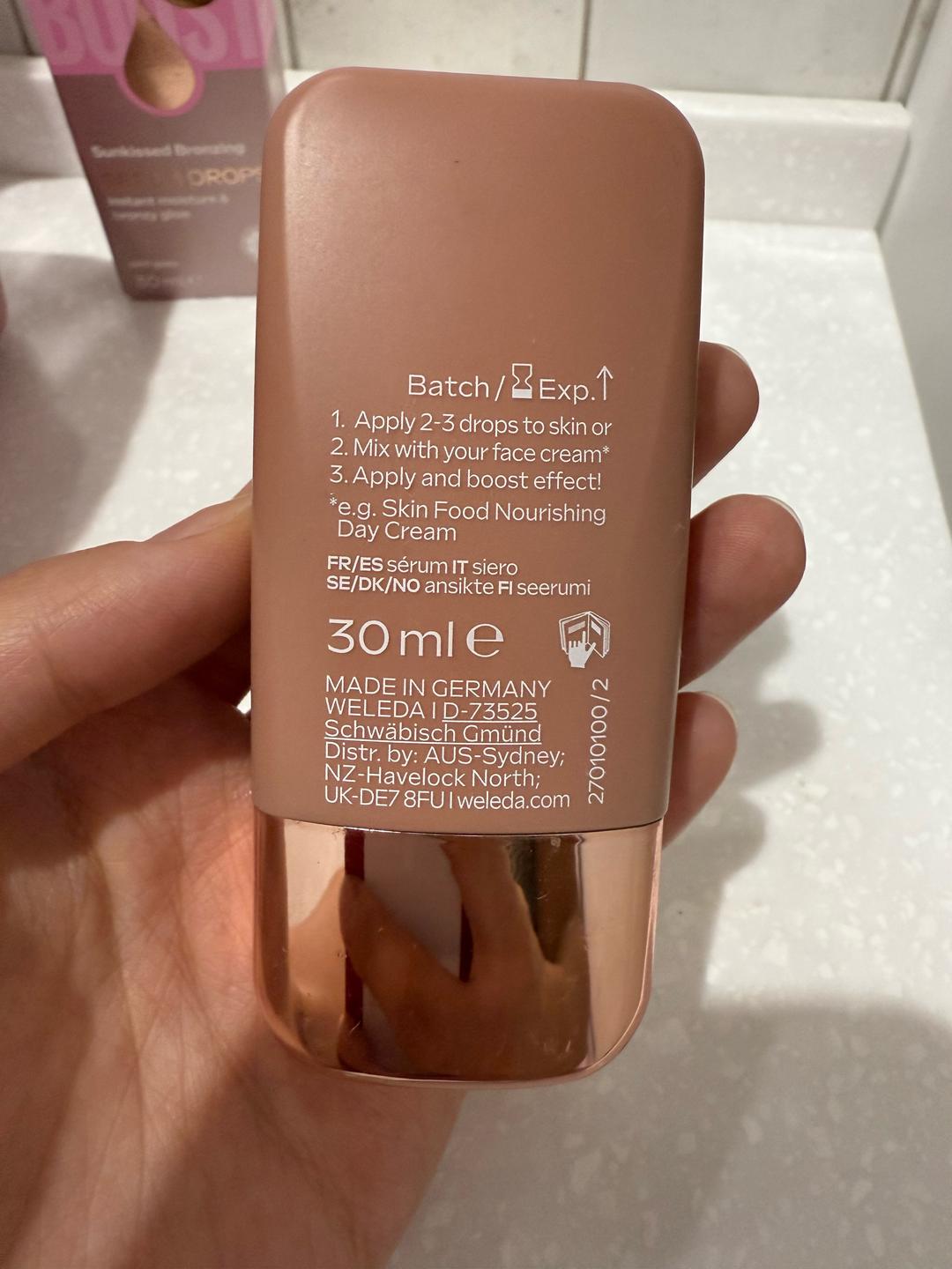 Weleda Weleda Sunkissed Bronzing Serum Drops — фото 2