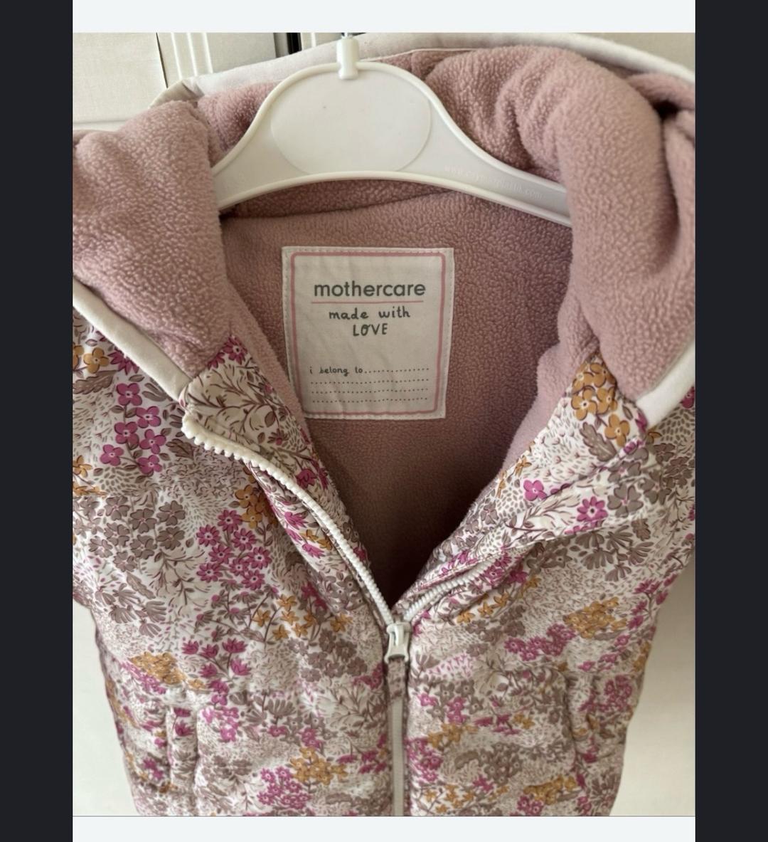 Mothercare Куртка mothercare с цветочным принтом — фото 2